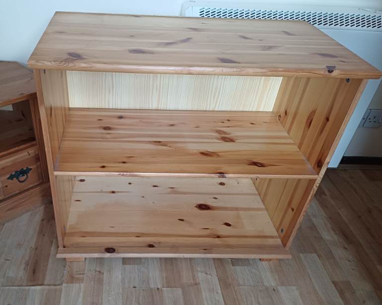 As new Pine shelving unit