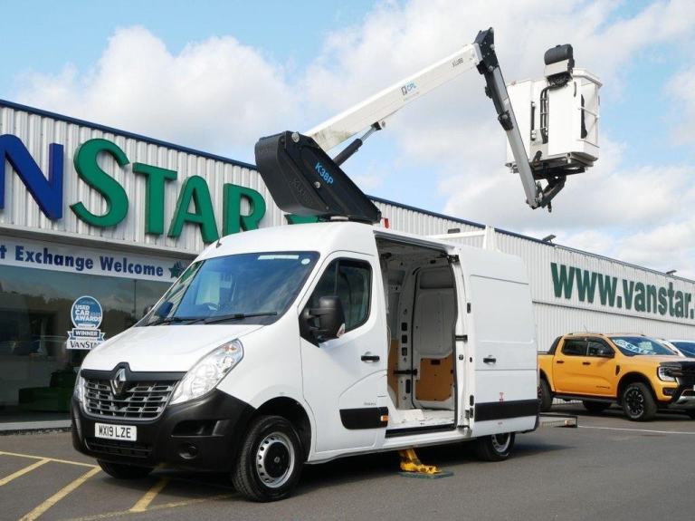 2019 RENAULT MASTER 35 2.3 DCI 130 BHP L2 MEDIUM BUSINESS ( CPL CHERRY PICKER )