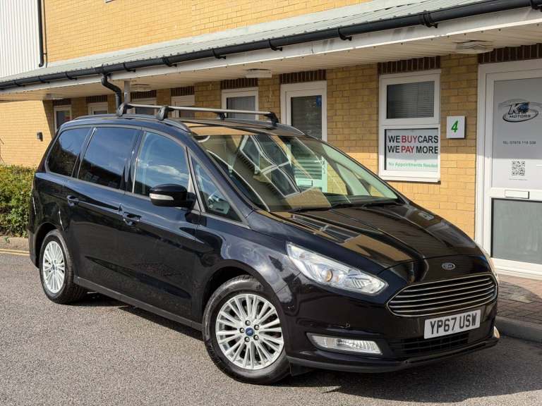 2017 Ford Galaxy 2.0 TDCi 150 Zetec 5dr Powershift Automatic 7 Seater MPV Diesel Automatic