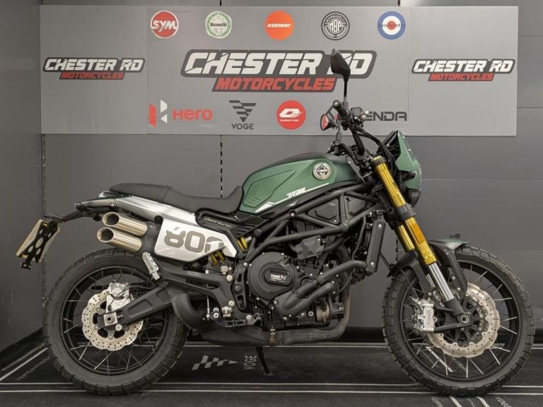 2023 Benelli Leoncino Trail 800 E5 in Green