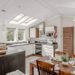 SEAVIEW LODGE FOR SALE WITH DECKING - BROADLAND SANDS - NEAR GREAT YARMOUTH & LOWESTOFT