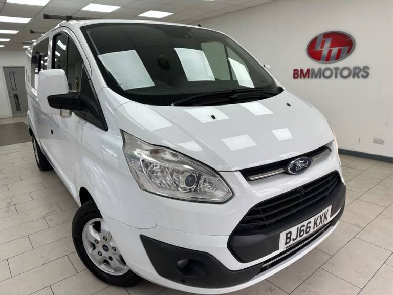 2017 Ford Transit Custom 2.0 TDCi 290 Limited CREW CAB 6 SEATS dr Diesel Manual L2 H2 (170 g/km, ...