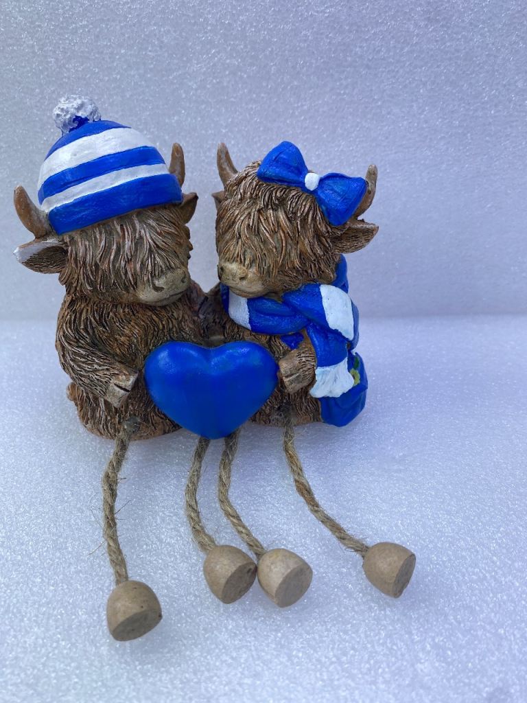 Decorative Highland Cow Figurines