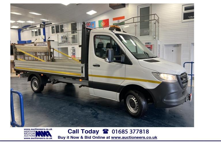 2020 Mercedes-Benz Sprinter 316 L3 2.2CDI 163PS LWB DROPSIDE C/W TAIL LIFT (EURO 6). ------------...