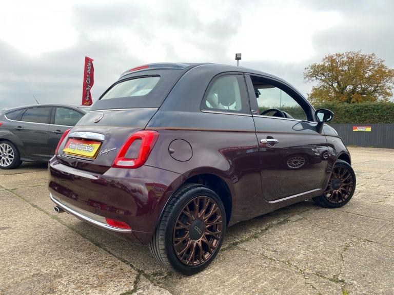 FIAT 500 1.2 COLLEZIONE CONVERTIBLE VERY GOOD CONDITION 1 OWNER NEW CAMBELT KIT