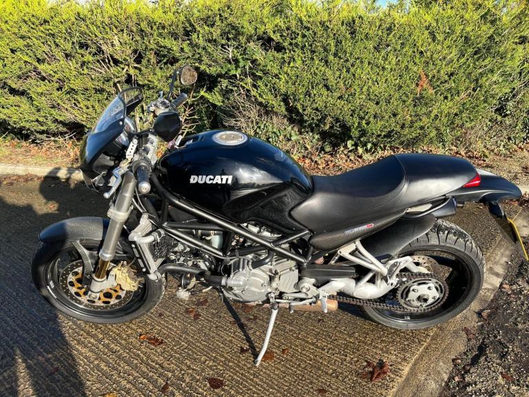 2004 04 DUCATI S4R MONSTER 1000 CLASSIC NAKED 996 S4 R BLACK 11k MILES ONLY