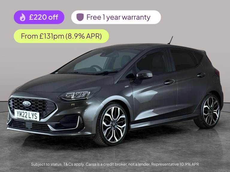 2022 Ford Fiesta 1.0 EcoBoost Hybrid mHEV 155 ST-Line Vignale 5dr HATCHBACK PETROL Manual