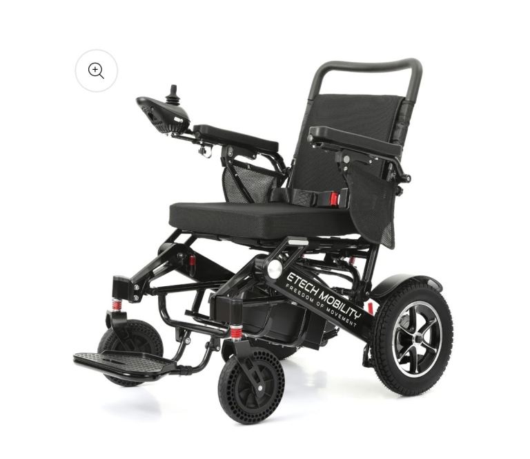 ETech Mobility Freedom Pro ST Lightweight Electric Wheelchair