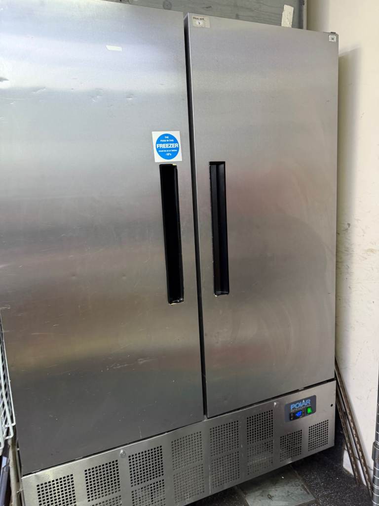 Double Door Fridge & Freezer 