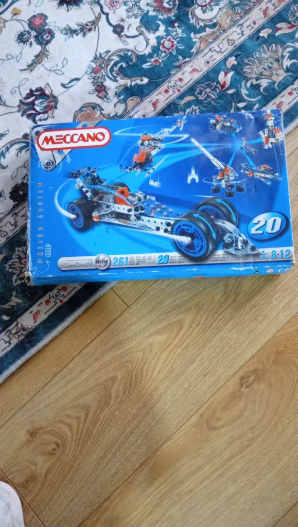 Used Meccano 20 model set