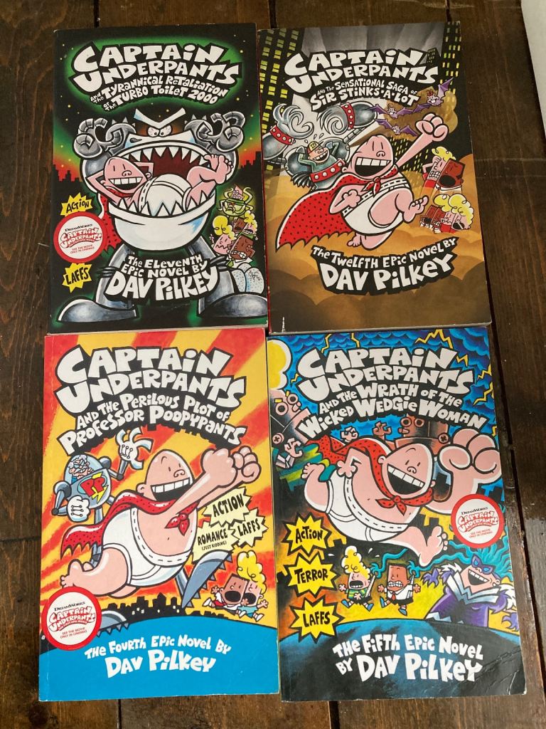 Captain Underpants Books