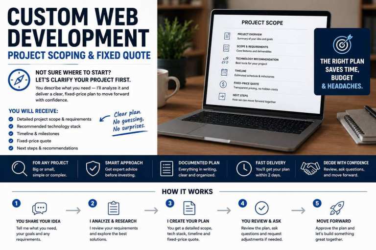 Custom Website / Web App Development Service