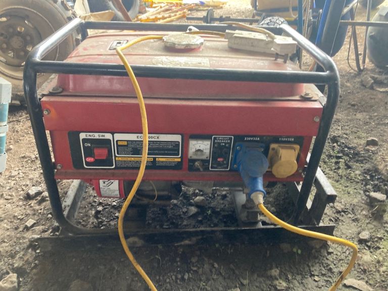 Petrol Generator & light “Faulty”  