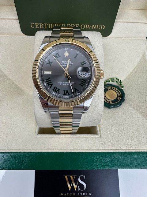 ROLEX 41MM WIMBLEDON BOX AND PAPERS