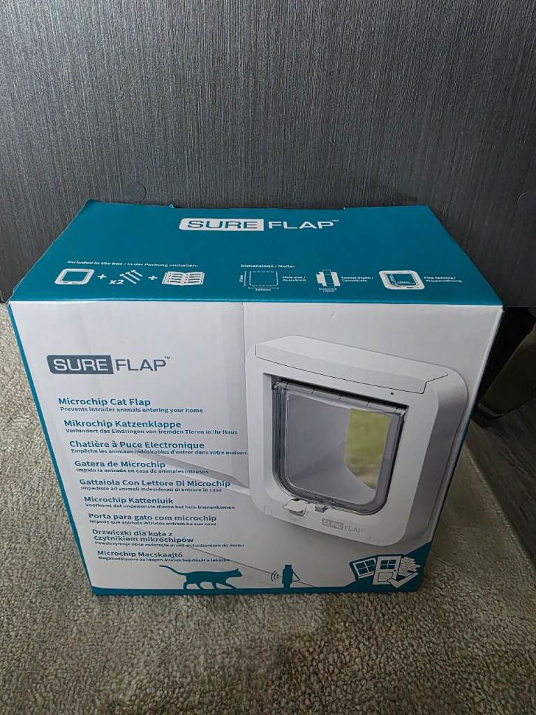 SureFlap microchip cat Flap!