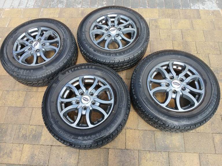 16" Team Dynamics Scorpion Alloy Wheels 5×118/130 Mercedes-Benz Sprinter Camper Van