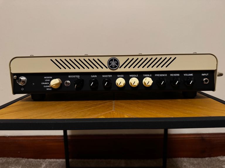 Yamaha THR100H Modelling Guitar Amplifier Head - 100W With Footswitch and Padded Gig Bag