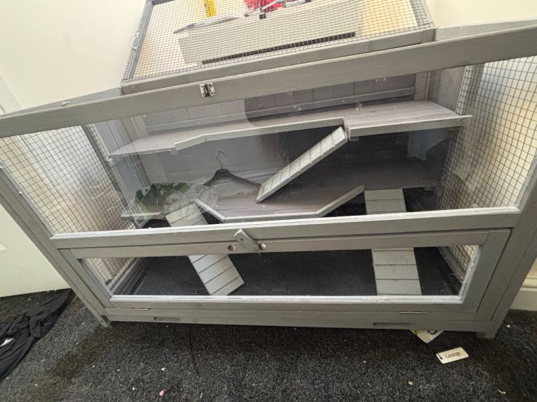 Hamster cage and accessories 