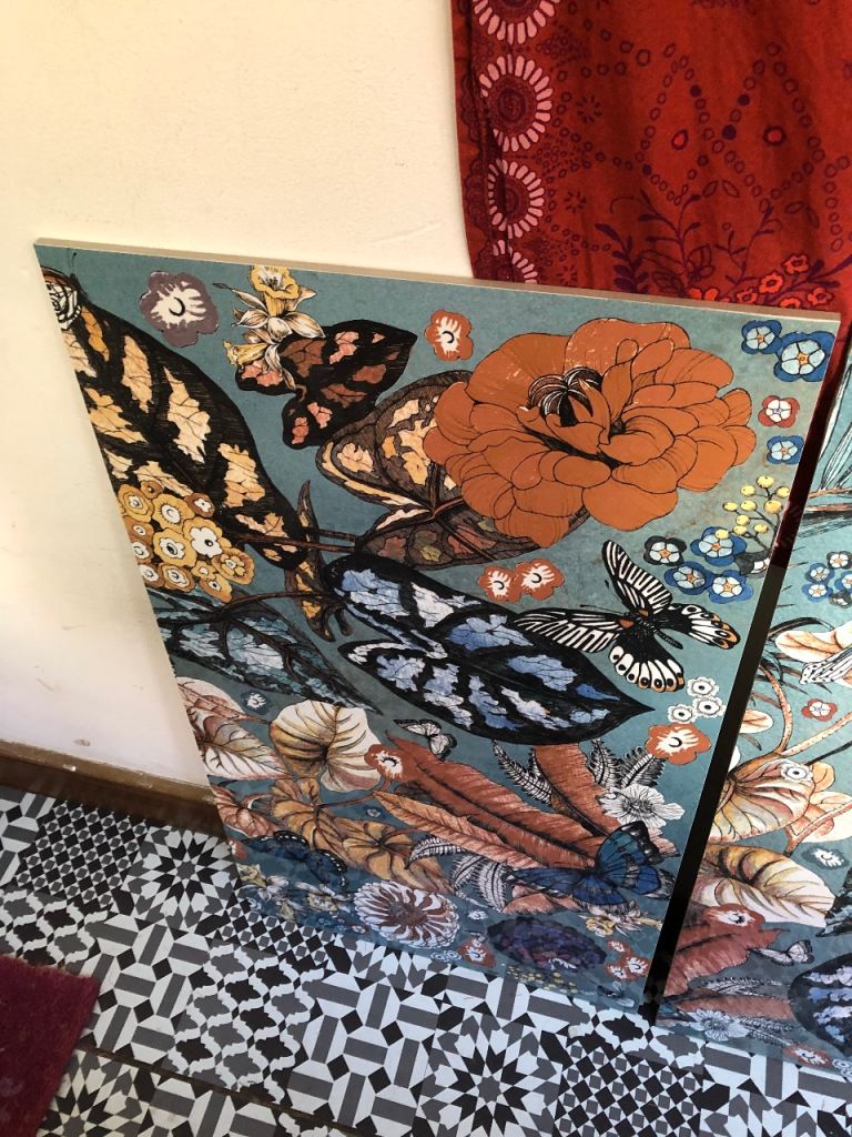 Designer ceramic feature tiles