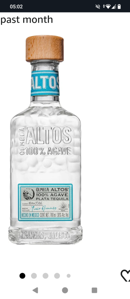 Tequila brand new unopened 