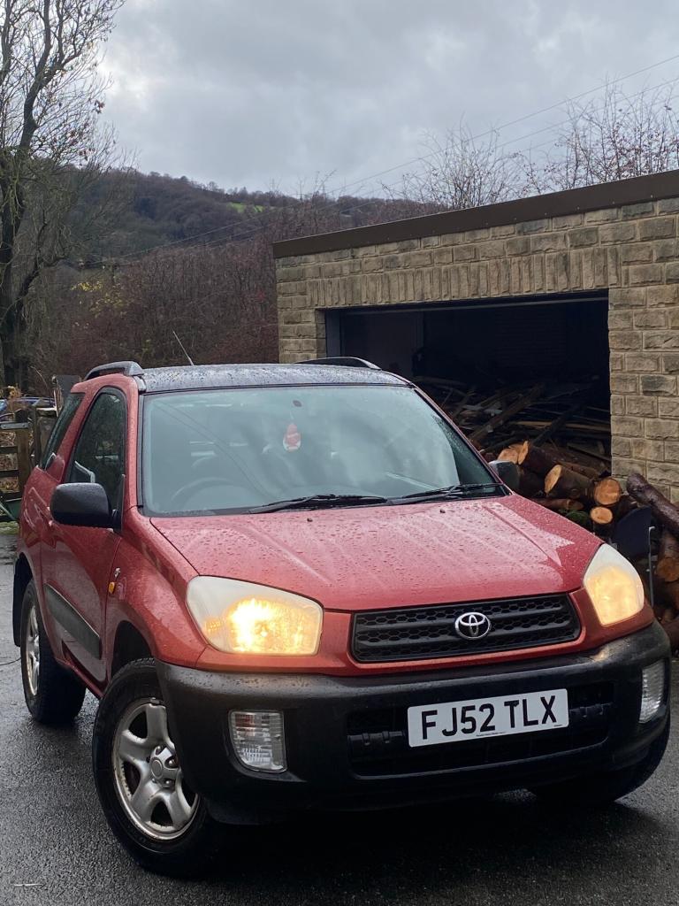 2002 Toyota RAV4 RARE 3Dr 1.8 NV  ESTATE Petrol Manual