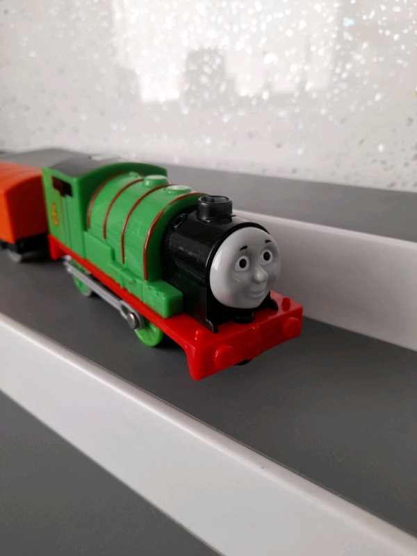 Rare Thomas Trackmaster Real Steam Percy Train, battery operated | in ...