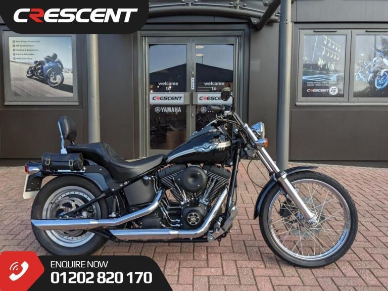 HARLEY-DAVIDSON FXSTB NIGHT TRAIN 100TH ANNIVERSARY 2003 - MANY UPGRADES FITTED