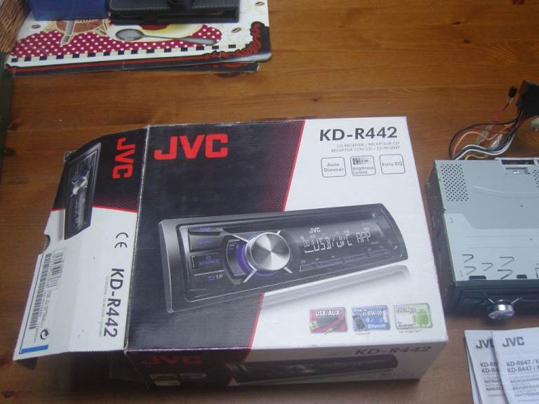 JVC KD R442radio cassette