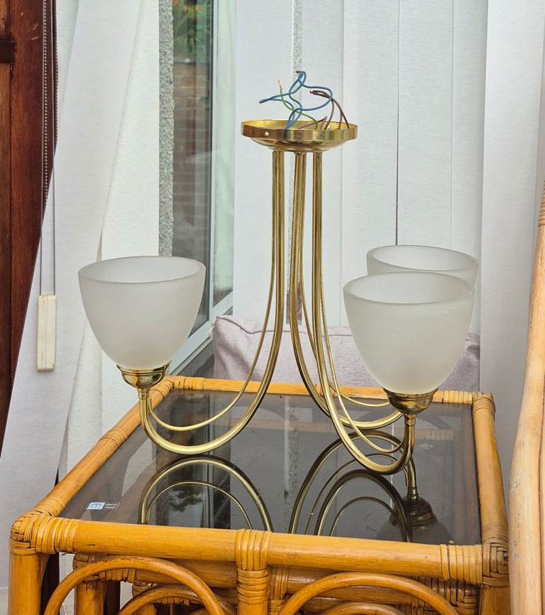Two ceiling light fittings