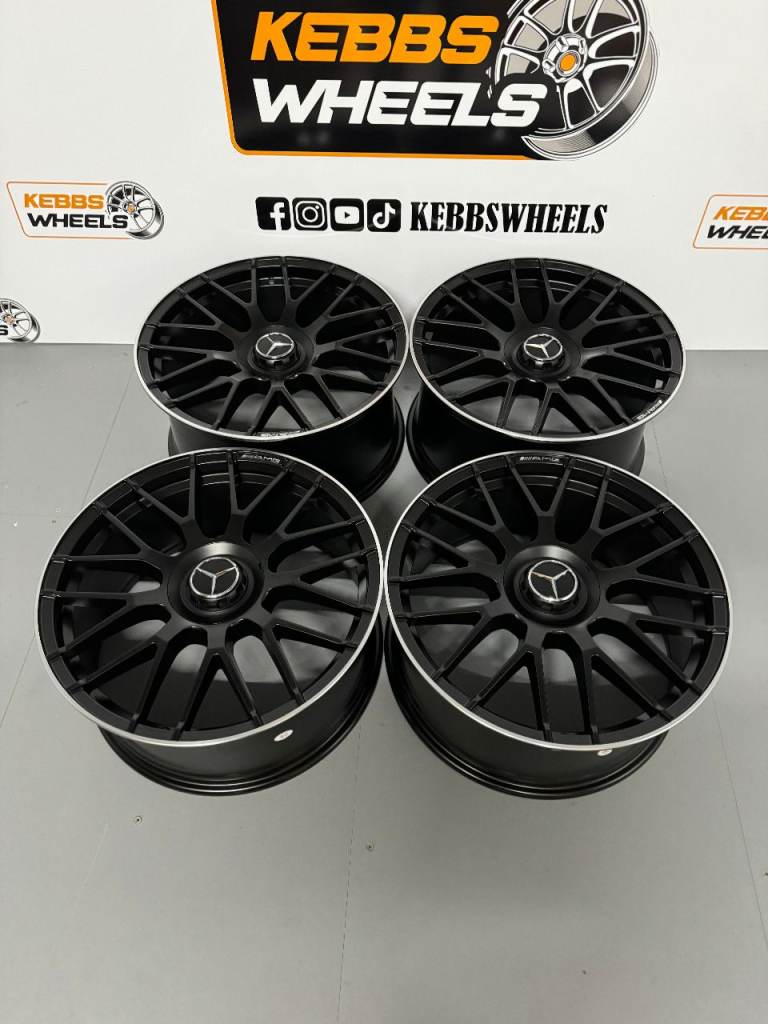 NEW 20" MERCEDES C63 AMG STYLE ALLOY WHEELS C CLASS E CLASS S CLASS C43 C63 E43 E63 S63