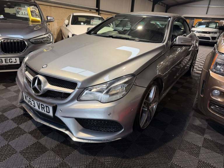 2013 Mercedes-Benz E Class 2.1 E250 AMG Sport CDi Auto 2dr Convertible Diesel Automatic