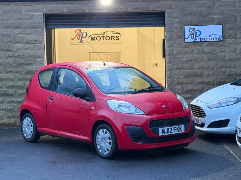 2012 Peugeot 107 1.0 12V Access Euro 5 3dr HATCHBACK Petrol Manual