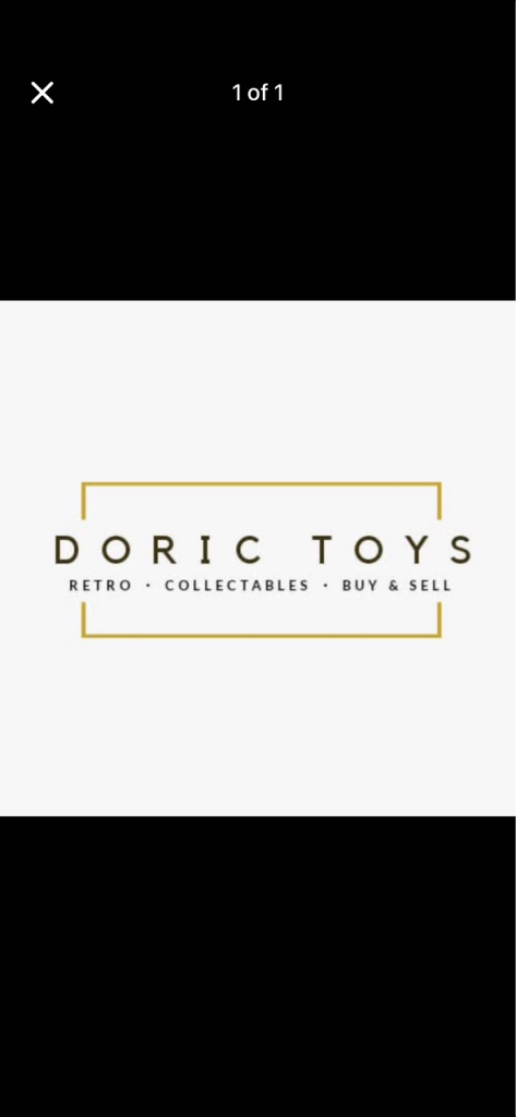 DORIC TOYS Shop Sign - Retro Collectables Logo