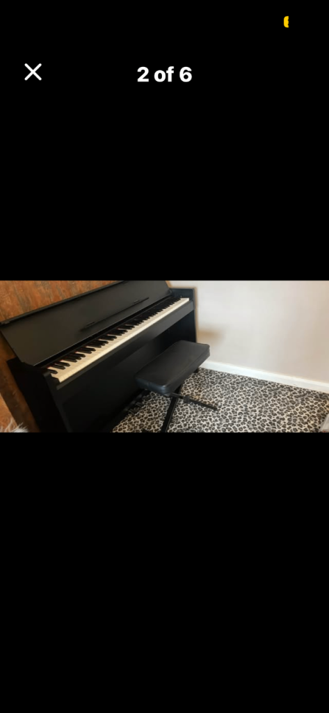 Yamaha YDP-S34 Arius Digital Piano - Black, With Stool