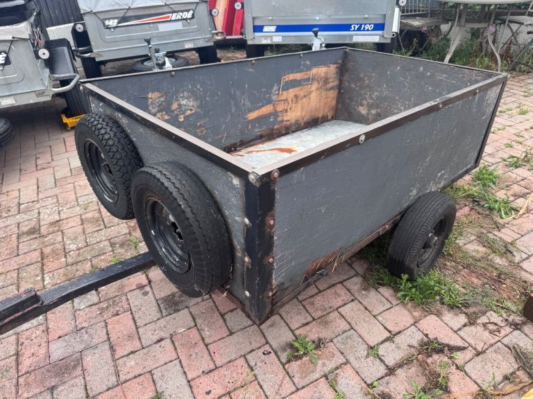 Trailer Single Axle Garden Tip Trailer