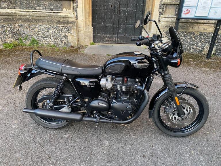 2017 Triumph Bonneville T120 1200 Black Euro 4