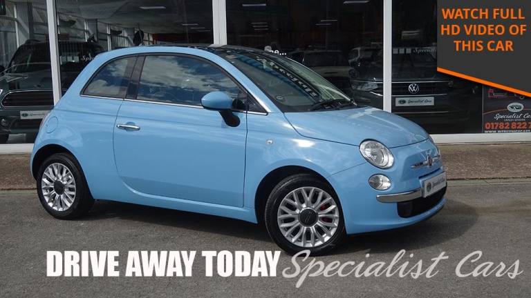 2014 Fiat 500 1.2 Lounge Hatchback 3dr Petrol Manual Euro 6 (s/s) (69 bhp) Hatchback Petrol Manual