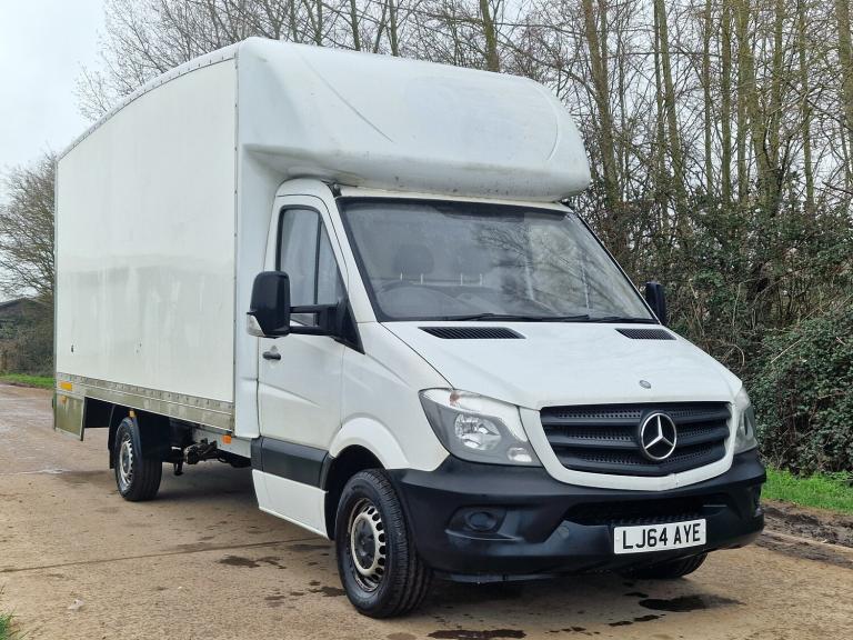 2014 Mercedes Sprinter XLWB Luton/Box Low Loader  Drives Perfect  9m MOT