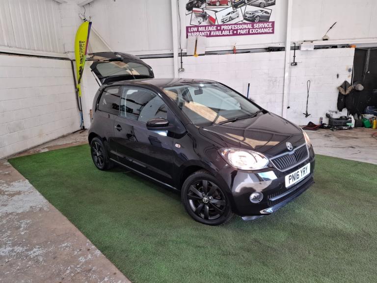 2016 Skoda Citigo 1.0 MPI Black Edition 3dr HATCHBACK Petrol Manual