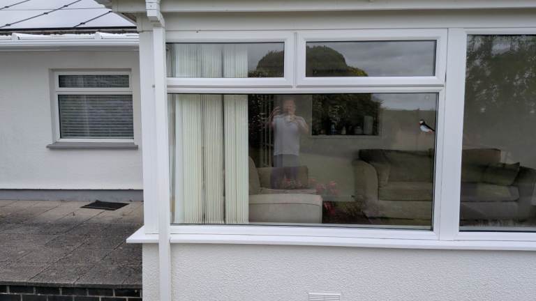 UPVC Double Glazed Window Unit – White, Good Condition