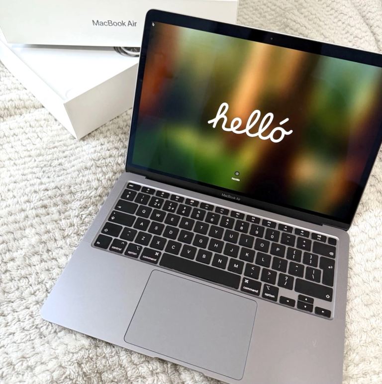 Apple MacBook Air 13" Laptop M1 Chip Space Grey 512GB SSD with Original Box