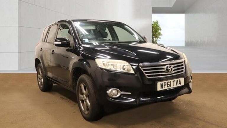 TOYOTA RAV4 2.2 D-CAT XT-R Auto 4WD Euro 5 5dr (black) 2012