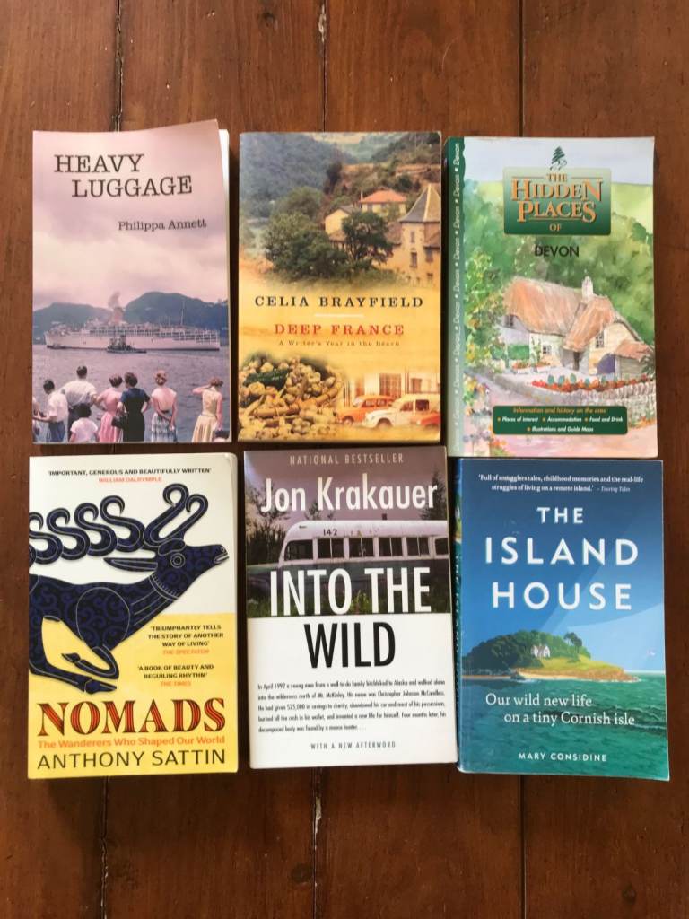 Job Lot of 6 Travel and Adventure Books – Good Condition £10 for all or can split