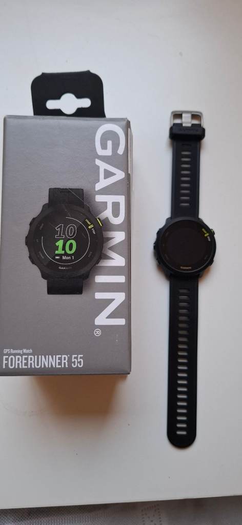 Garmin Forerunner 55 GPS Running Watch – Black, As Good As New