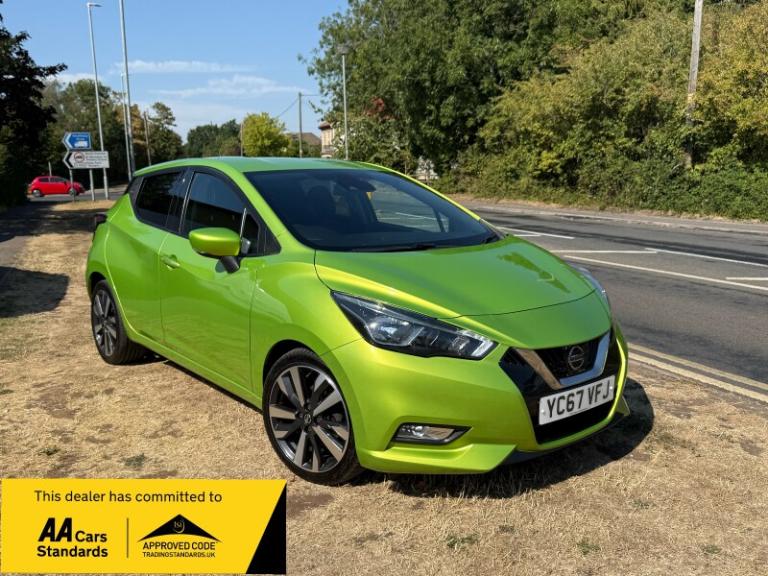 2017 Nissan Micra 1.5 dCi Tekna 5dr ULEZ COMPLIANT KERMIT EDITION  HATCHBACK Diesel Manual