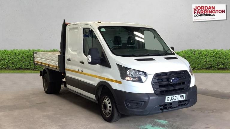 2023 FORD TRANSIT TIPPER CREW DRW FACTORY SOLID DOOR TOOL STORAGE 1 STOP BODY