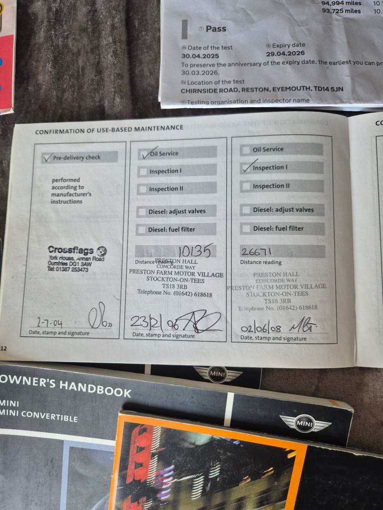 Mini, CONVERTIBLE, Convertible, 2004, Manual, 1598 (cc), 2 doors