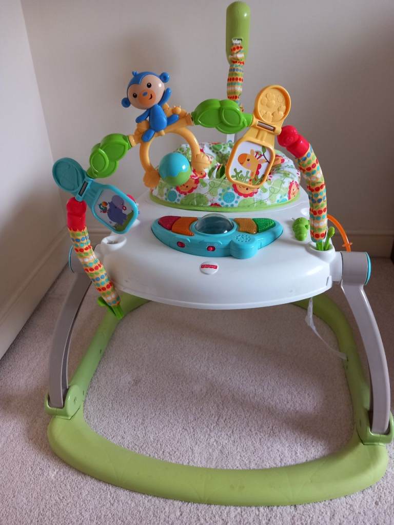 Fisher price folding jumperoo.  Buyer to collect.  If advert is live then item is still available.