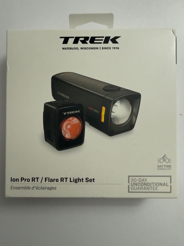 Trek Ion Pro RT/Flare RT Rechargeable Light Set