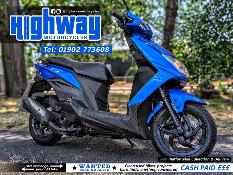2021 Sym Mask 50cc (6k Miles) with 12 Months MOT